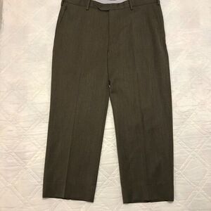Berle brown green dress‎ pants 40X27